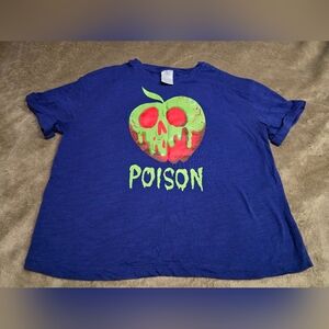 VGUC Womens Disney Store Snow White Poison Apple Shirt Size Large